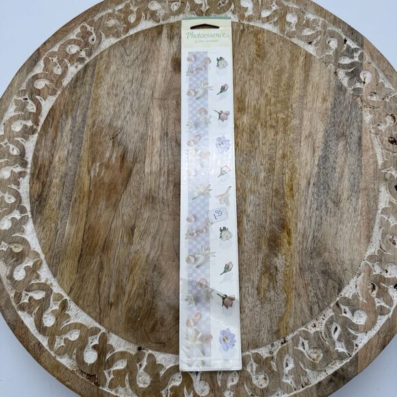 NOS VTG Mrs Grossman’s Photoessence Design Line Stickers Rose Petals 2 Sheets - Picture 2 of 5